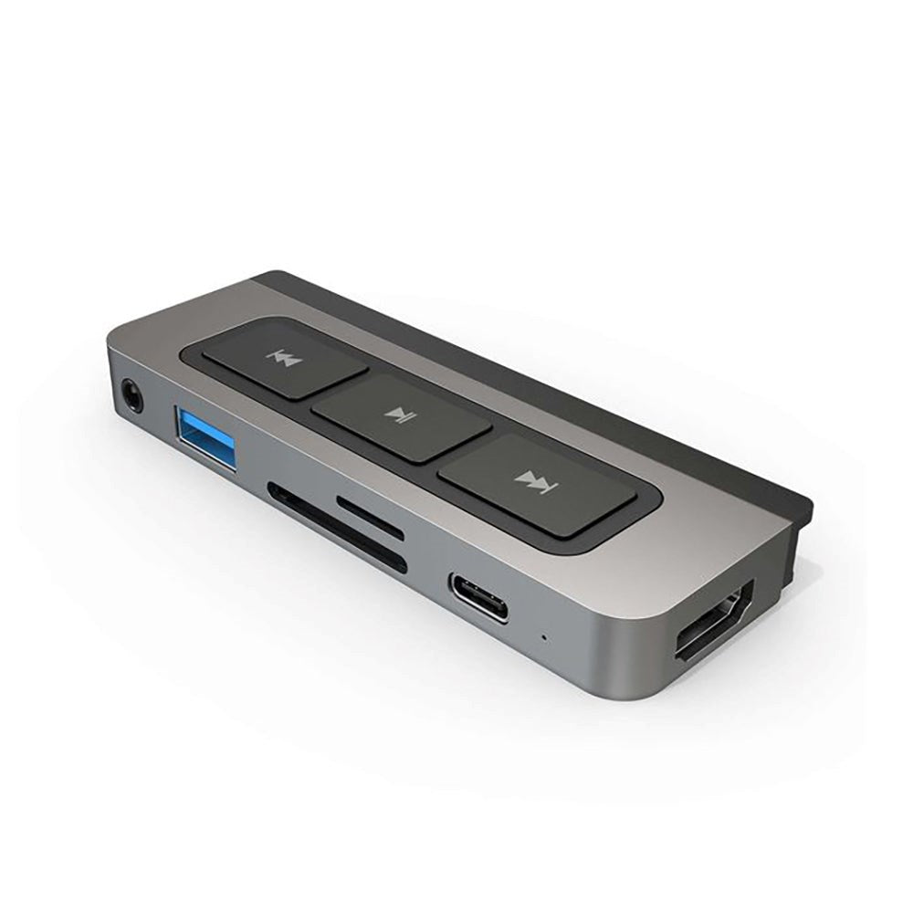 Hyperdrive USB-C iPad Media Adapter 6-in-1 - Grå