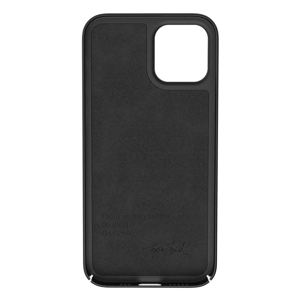 Nudient Thin Case V3 iPhone 12 / 12 Pro Deksel - Ink Black