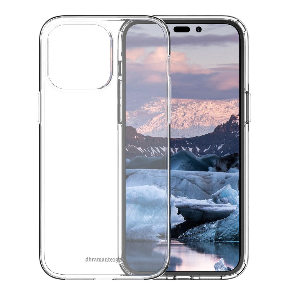 iPhone 14 Pro Max dbramante1928 Iceland Pro Deksel - 100% Resirkulert Plast - Gennemsigtig