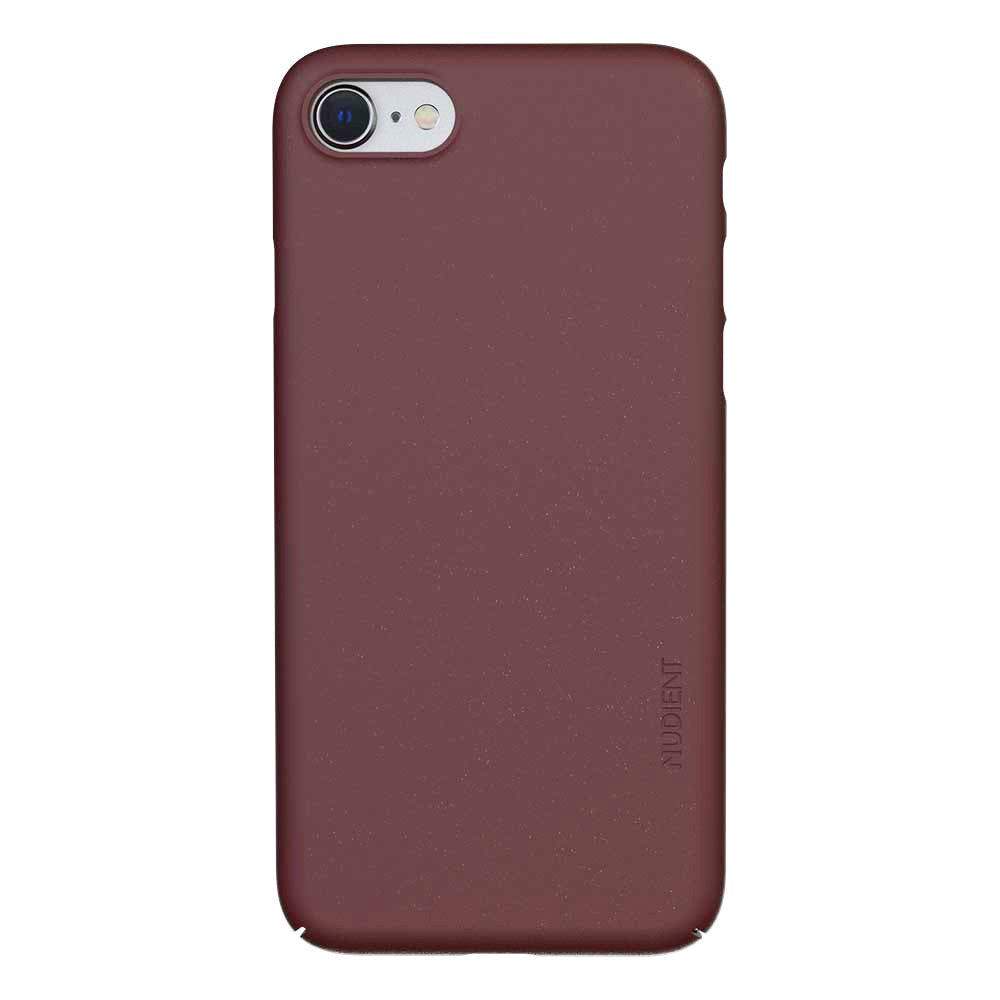 Nudient Thin Case V2 iPhone SE (2022 / 2020) / 8 / 7 Bakdeksel - Sangria Red