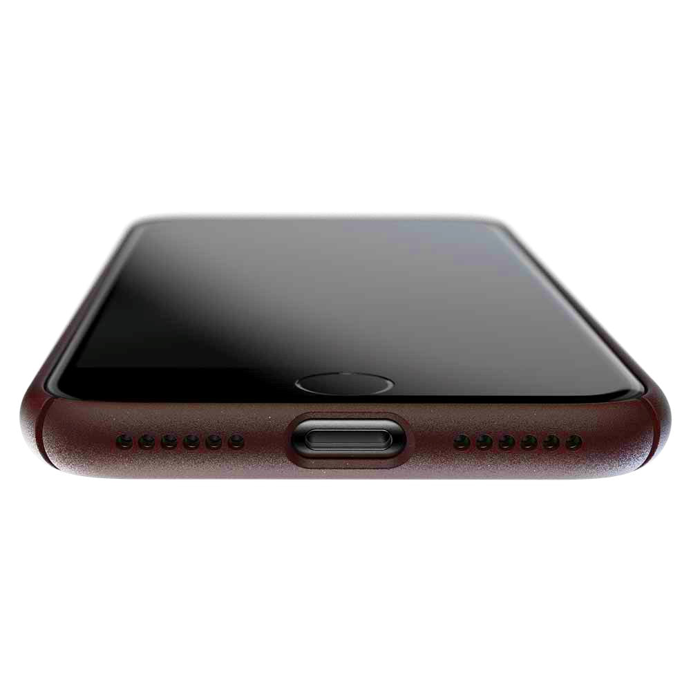 Nudient Thin Case V2 iPhone SE (2022 / 2020) / 8 / 7 Bakdeksel - Sangria Red