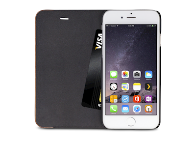 dbramante1928 RISSKOV Wood iPhone 6 Plus / 6S Plus Flip Deksel - Hunter dark