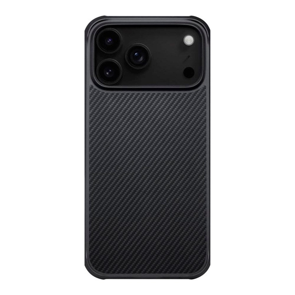 iPhone 17 Pro PITAKA Aramid ProGuard Deksel - MagSafe Kompatibel - Black / Grey