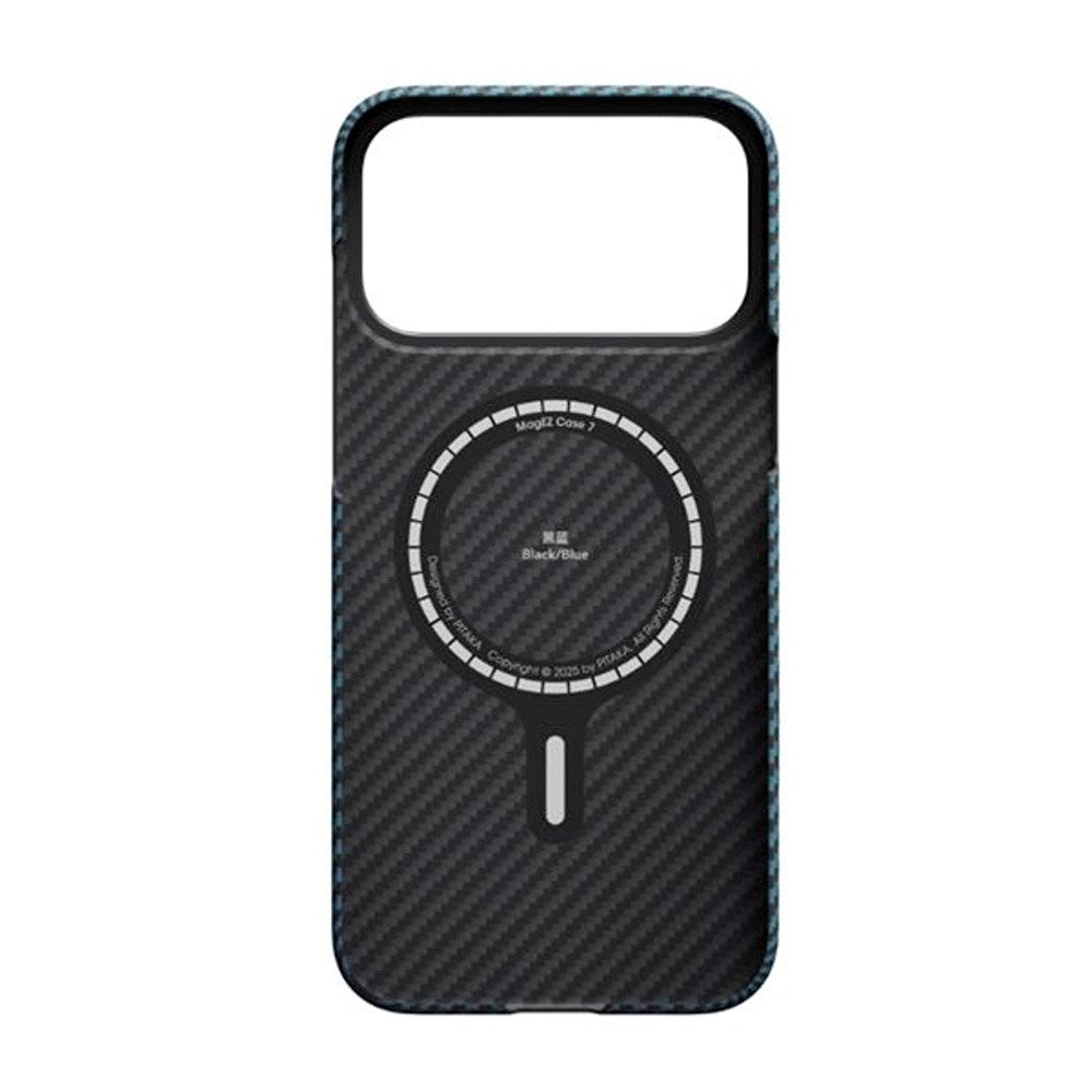 iPhone 17 Pro PITAKA Ultra Slim Deksel - MagSafe Kompatibel - Blue / Grey