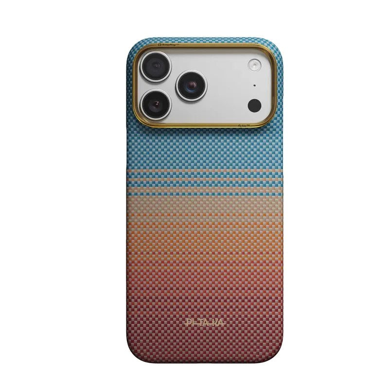 iPhone 18 Pro Max / 17 Pro Max Pitaka Edge Deksel - MagSafe Kompatibel - Sunset