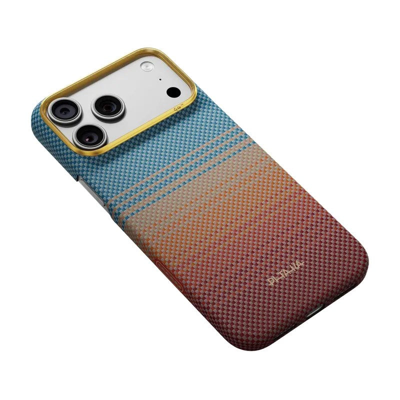 iPhone 18 Pro Max / 17 Pro Max Pitaka Edge Deksel - MagSafe Kompatibel - Sunset
