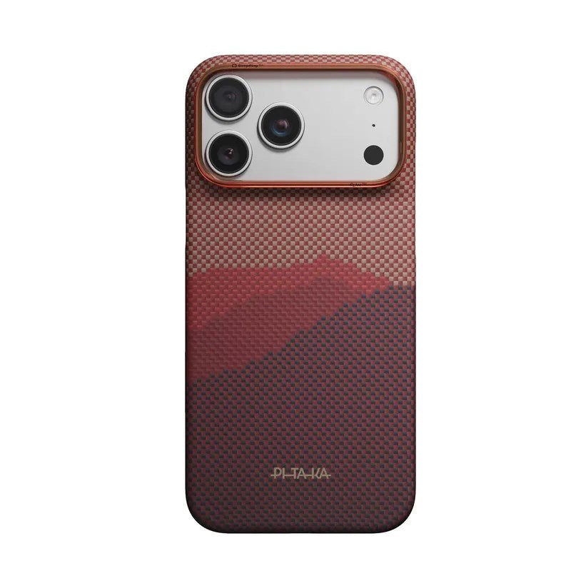 iPhone 18 Pro Max / 17 Pro Max Pitaka Edge Deksel - MagSafe Kompatibel - Over the Horizon