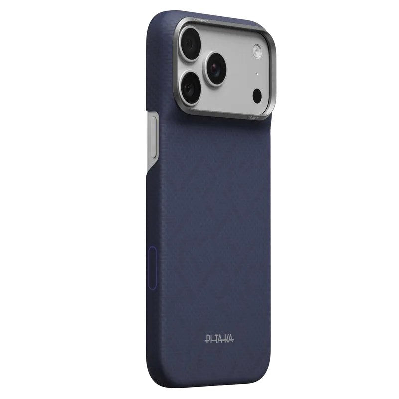 iPhone 18 Pro Max / 17 Pro Max Pitaka Edge Deksel - MagSafe Kompatibel - Sapphire Blue