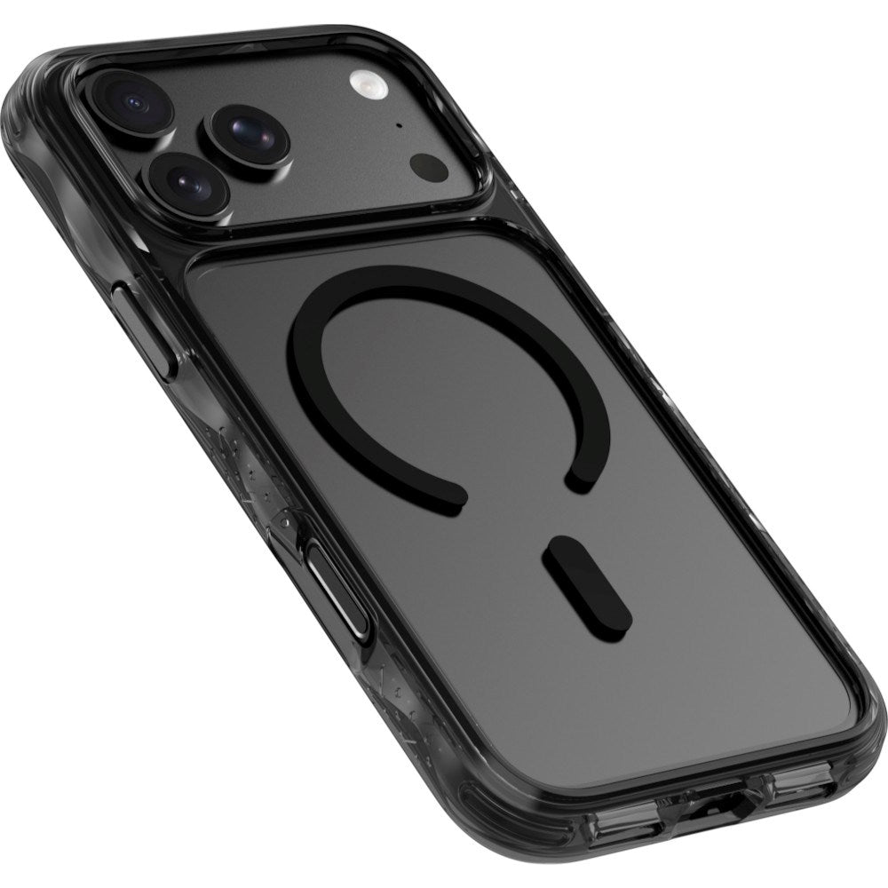 iPhone 18 Pro / 17 Pro LAUT CRYSTAL MATTER X Deksel - MagSafe Kompatibel - Svart / Gjennomsiktig