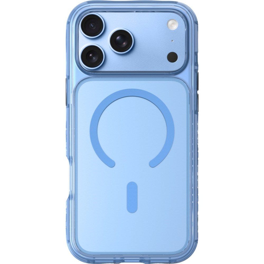 iPhone 18 Pro / 17 Pro LAUT CRYSTAL MATTER X Deksel - MagSafe Kompatibel - Blå / Gjennomsiktig