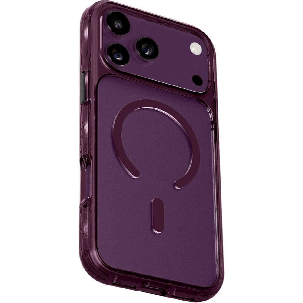 iPhone 18 Pro Max / 17 Pro Max LAUT CRYSTAL MATTER X Deksel - MagSafe Kompatibel - Lilla / Gjennomsiktig