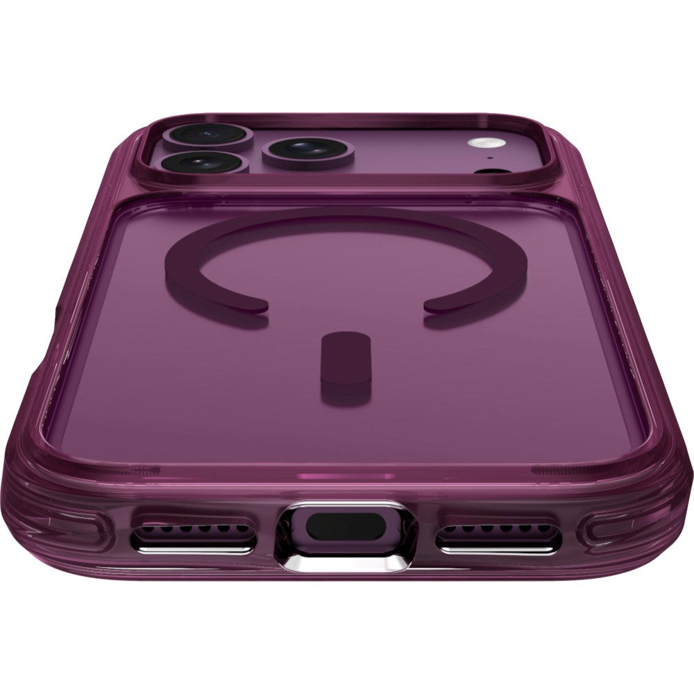 iPhone 18 Pro Max / 17 Pro Max LAUT CRYSTAL MATTER X Deksel - MagSafe Kompatibel - Lilla / Gjennomsiktig