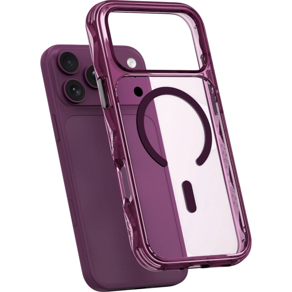 iPhone 18 Pro Max / 17 Pro Max LAUT CRYSTAL MATTER X Deksel - MagSafe Kompatibel - Lilla / Gjennomsiktig