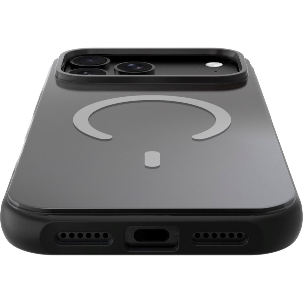 iPhone 18 Pro / 17 Pro LAUT HUEX WAVE Deksel - MagSafe Kompatibel - Midnight Silver