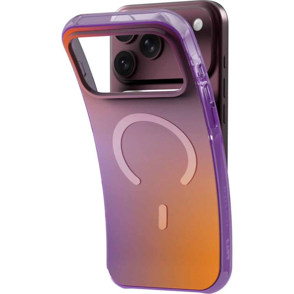 iPhone 18 Pro / 17 Pro LAUT HUEX WAVE Deksel - MagSafe Kompatibel - Iris Purple