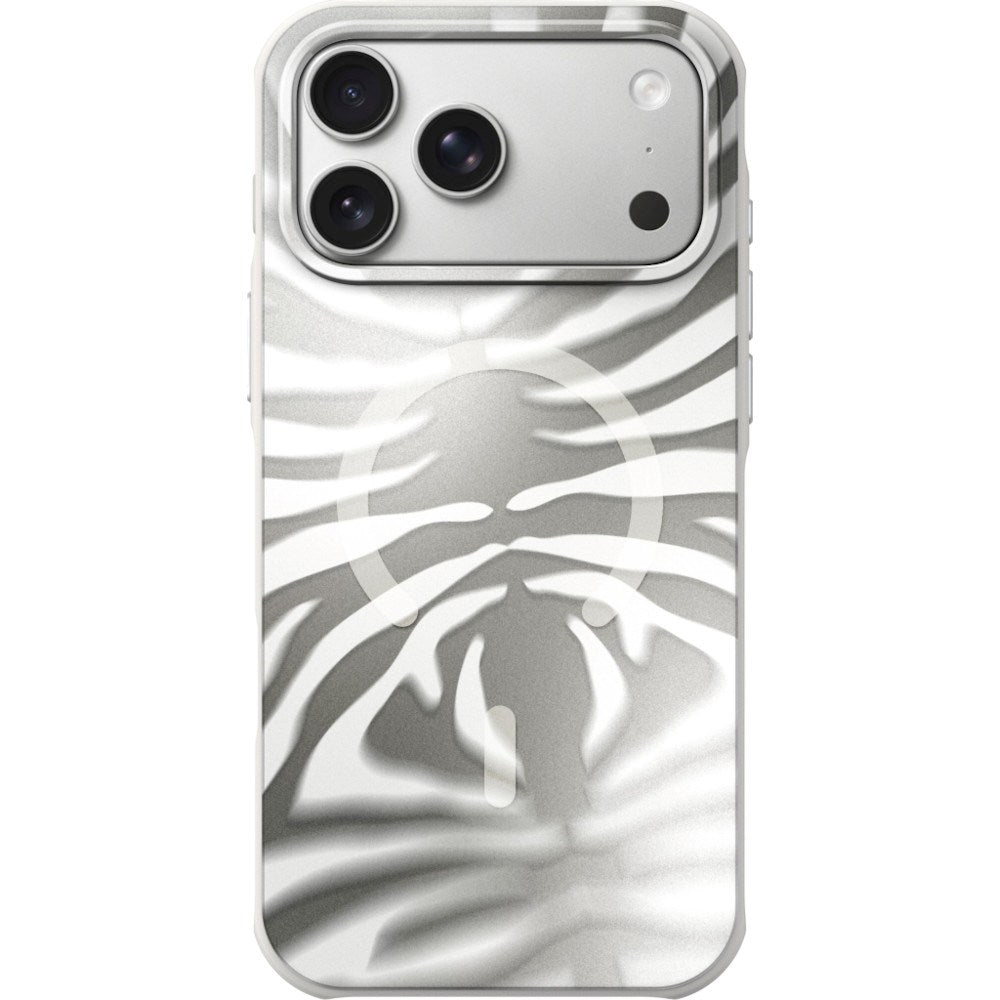 iPhone 18 Pro Max / 17 Pro Max LAUT HUEX WAVE Deksel - MagSafe Kompatibel - Pearl Zebra