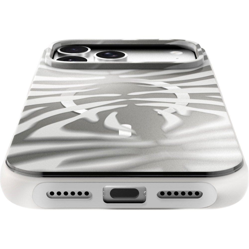 iPhone 18 Pro / 17 Pro LAUT HUEX WAVE Deksel - MagSafe Kompatibel - Pearl Zebra