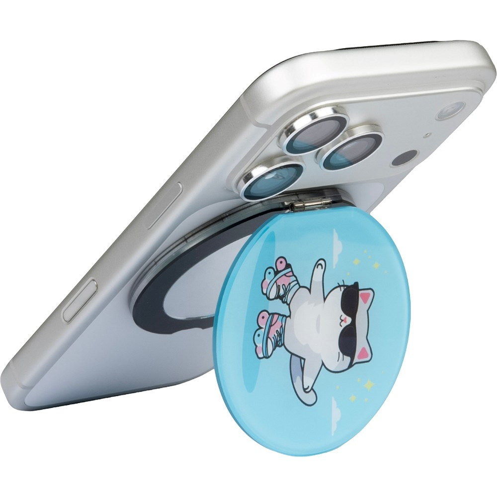 Mirror Stand for Mobil LAUT MAGMOJI - MagSafe Kompatibel - Cat Keep Rolling