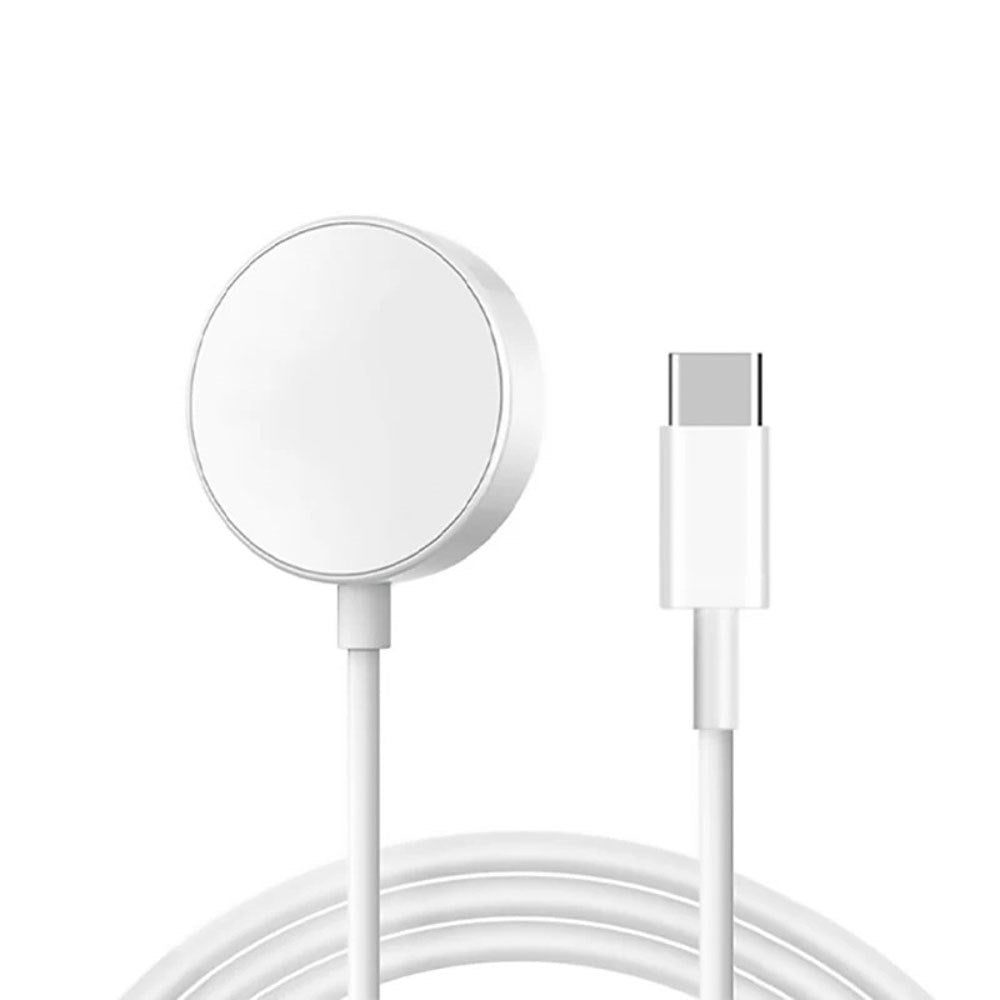 Telcon Magnetisk USB-C Lader til Apple Watch - Hvit