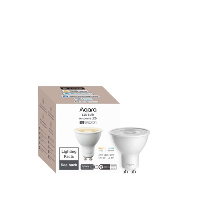 Aqara Smart Light LED Pære T2 (CCT, GU10) - Hvit