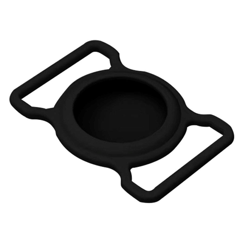Lippa Silikon AirTag Holder for Krage - Svart