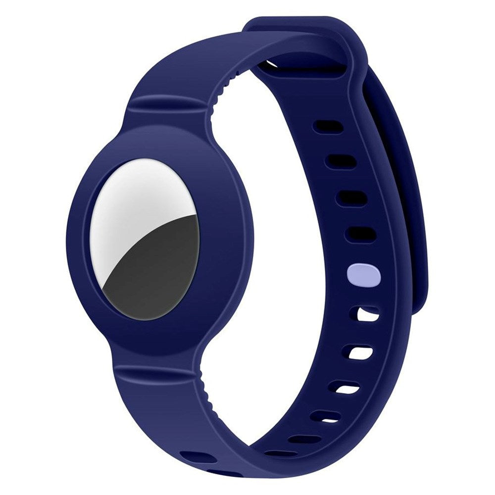 Lippa Silikon AirTag Armbånd - Blå