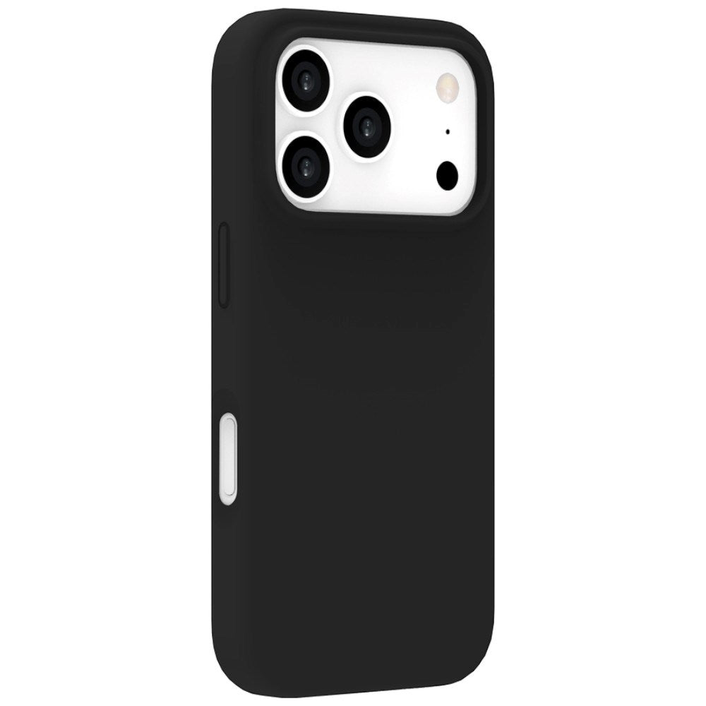 iPhone 17 Pro / 18 Pro Lippa Silikon Deksel - MagSafe Kompatibel - Svart