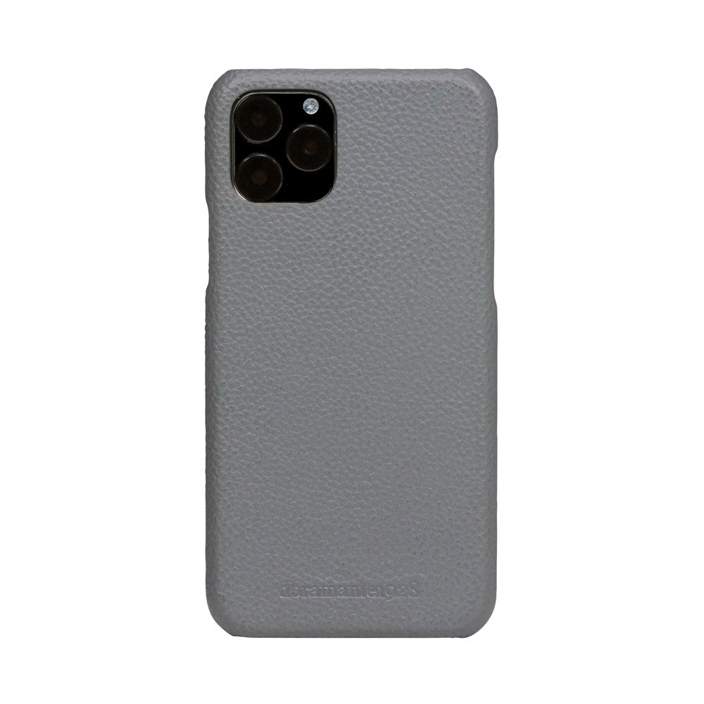 iPhone 11 Pro dbramante1928 Lynge 2-i-1 Ekte Skinn Flip Deksel - Pebbled Grey