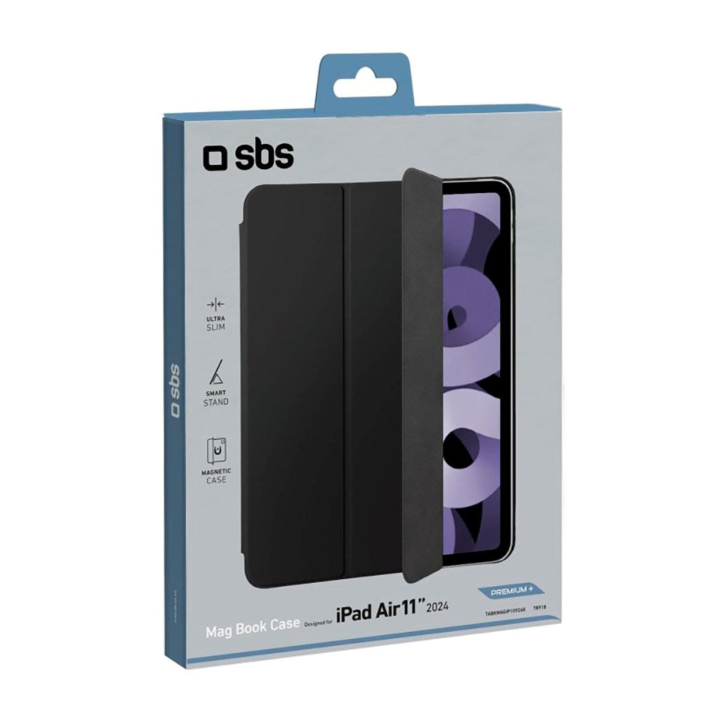 SBS iPad Air 11" (2025 / 2024) Magnetic Silicone Book Case - Blå