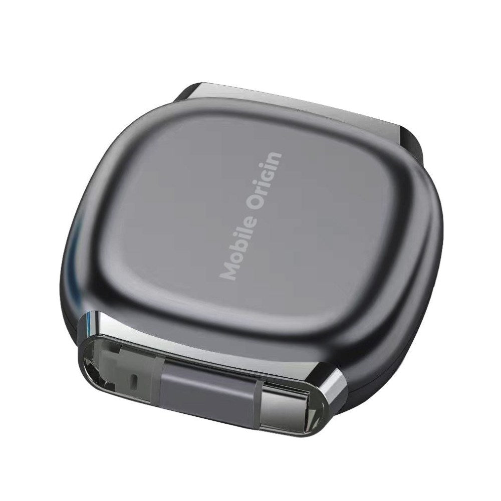 Selvtrekkende Kabelboks Mobile Origin 100 W med USB-C til USB-C - Grå
