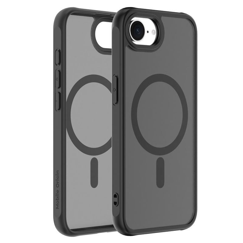 iPhone 17e / 16e Mobile Origin Hybrid Deksel - MagSafe Kompatibel - Matt Svart