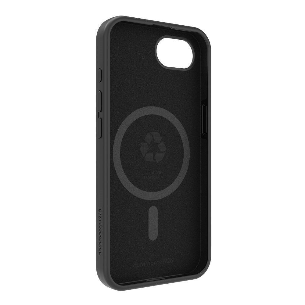 dbramante1928 iPhone iPhone 16e Monaco Deksel - MagSafe Kompatibel - Night Black