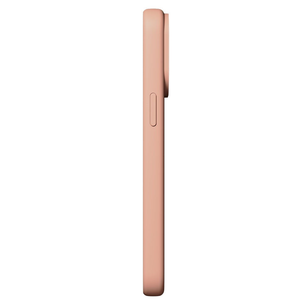 Nudient iPhone 15 Pro Base Silicone Deksel - Peach Orange