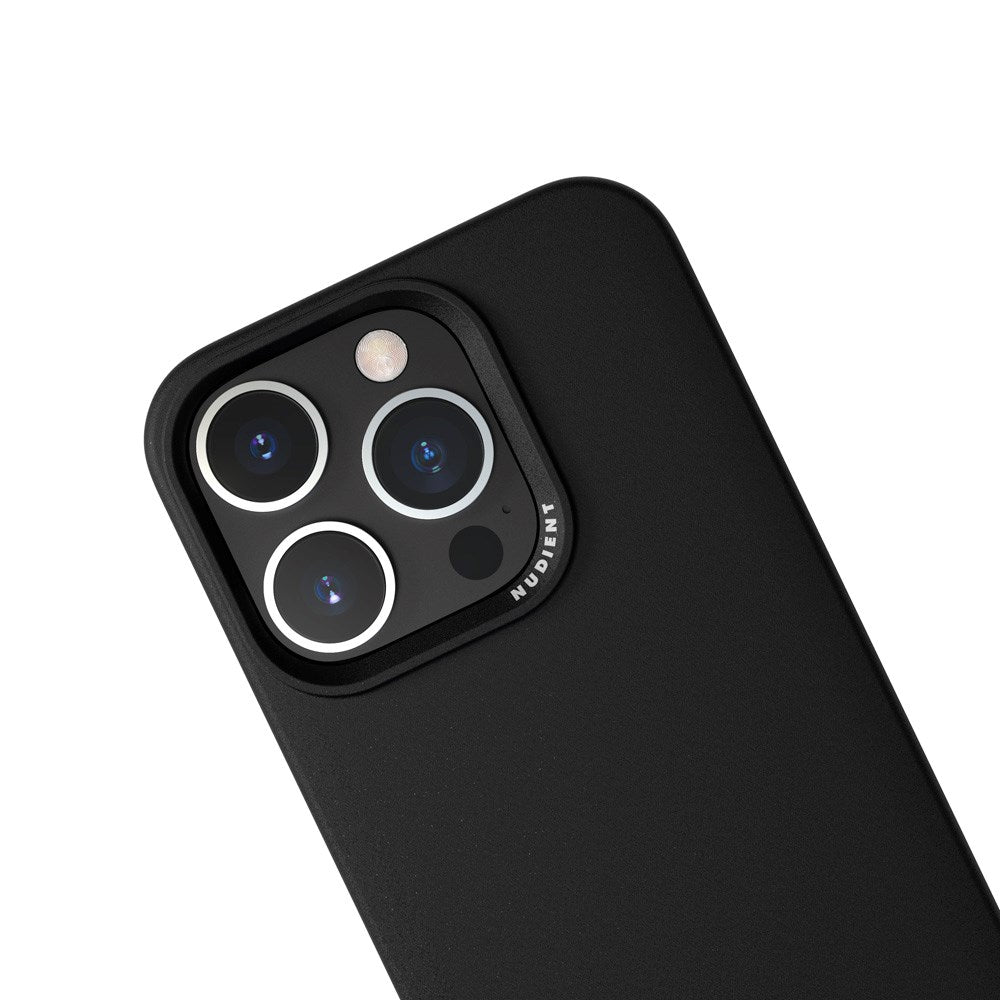 Nudient Thin Case iPhone 16 Pro Deksel - MagSafe Kompatibel - Ink Black