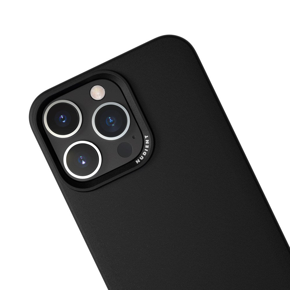 Nudient Thin Case iPhone 16 Pro Max Deksel - MagSafe Kompatibel - Ink Black