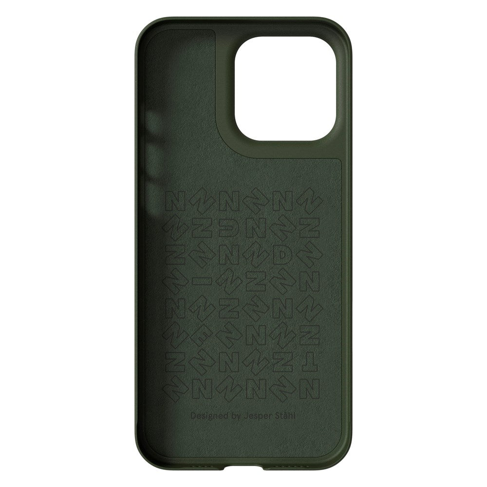 Nudient Thin Case iPhone 16 Pro Max Deksel - MagSafe Kompatibel - Pine Green