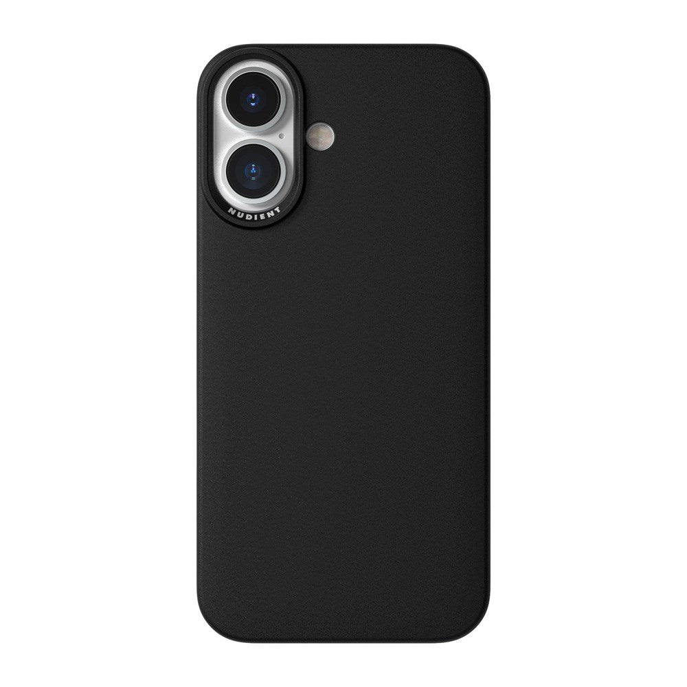 Nudient Thin Case iPhone 16 Plus Deksel - MagSafe Kompatibel - Ink Black
