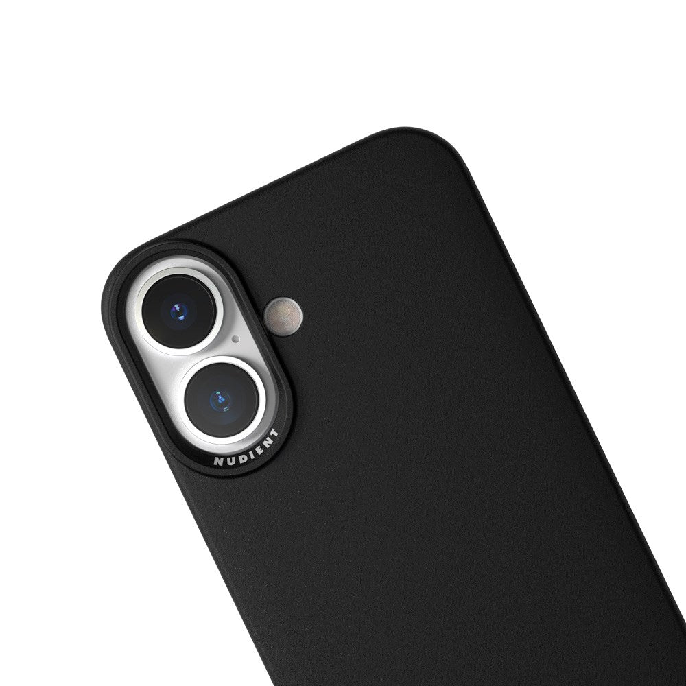 Nudient Thin Case iPhone 16 Plus Deksel - MagSafe Kompatibel - Ink Black