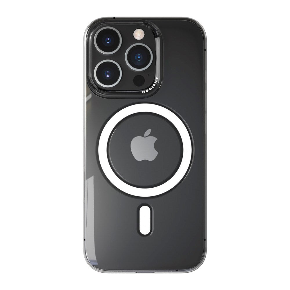 Nudient Thin Case iPhone 16 Pro Deksel - MagSafe Kompatibel - Transparent