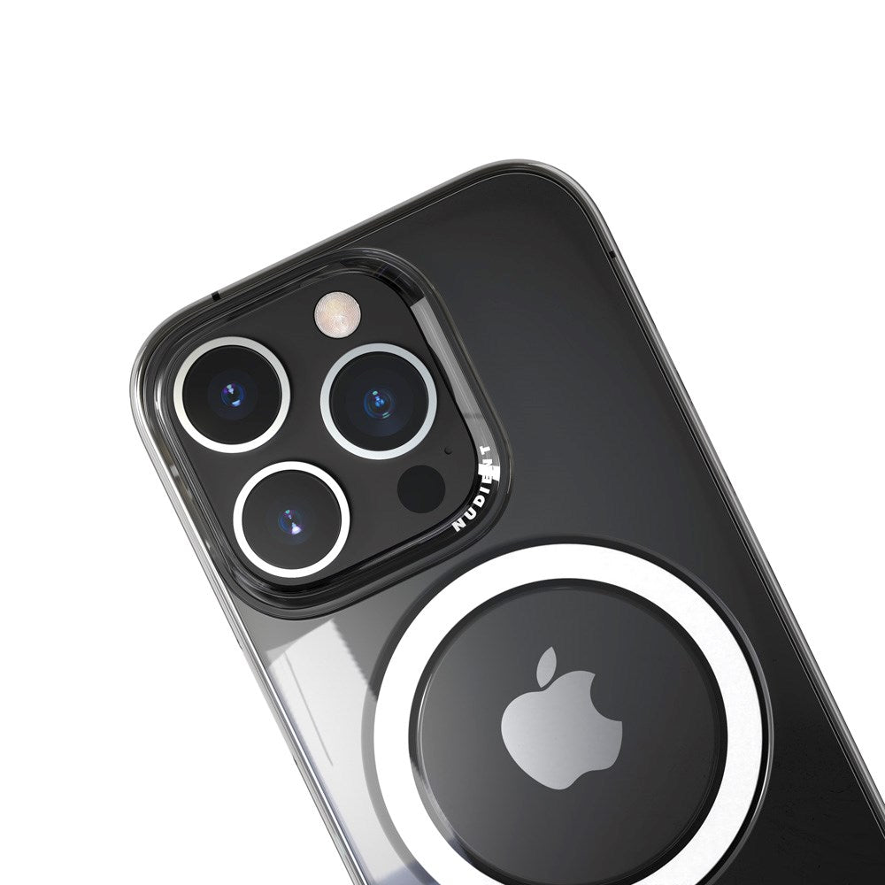 Nudient Thin Case iPhone 16 Pro Deksel - MagSafe Kompatibel - Transparent