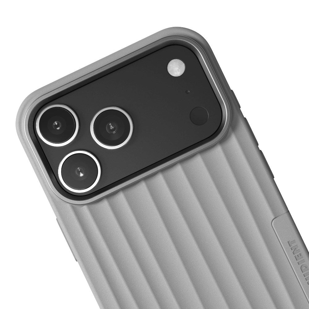iPhone 18 Pro / 17 Pro Nudient Bold Case Deksel - MagSafe Kompatibel - Urban Grey