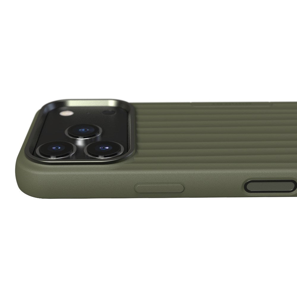 iPhone 18 Pro / 17 Pro Nudient Bold Case Deksel - MagSafe Kompatibel - Olive Green