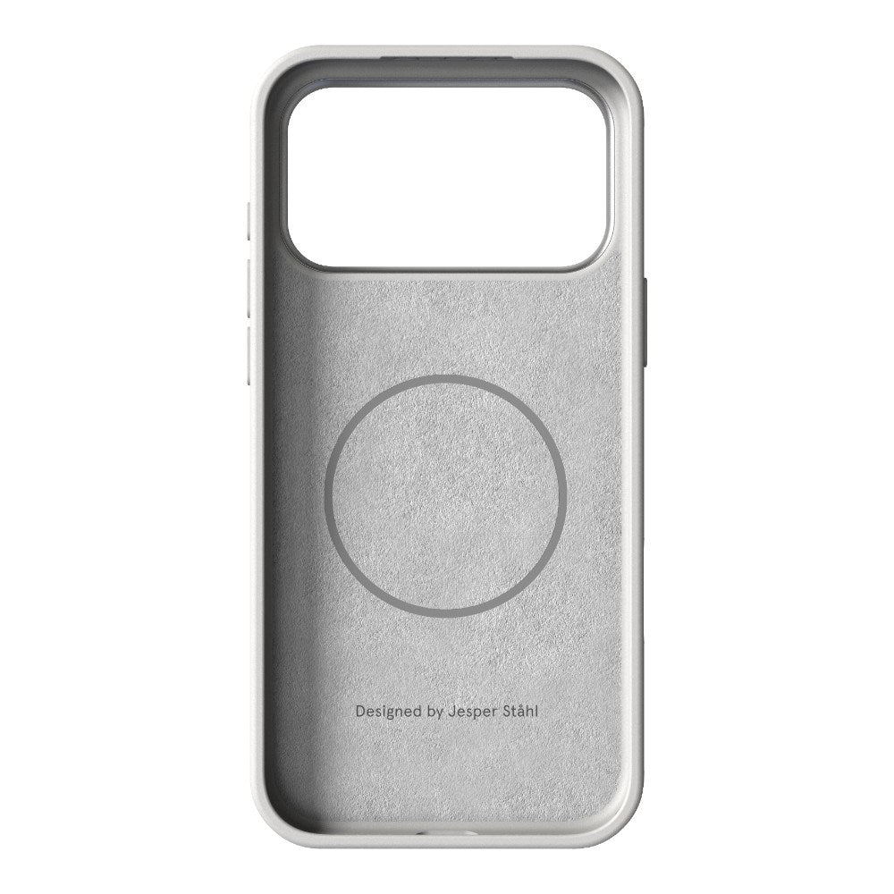 iPhone 18 Pro Max / 17 Pro Max Nudient Bold Case Deksel - MagSafe Kompatibel - Chalk White