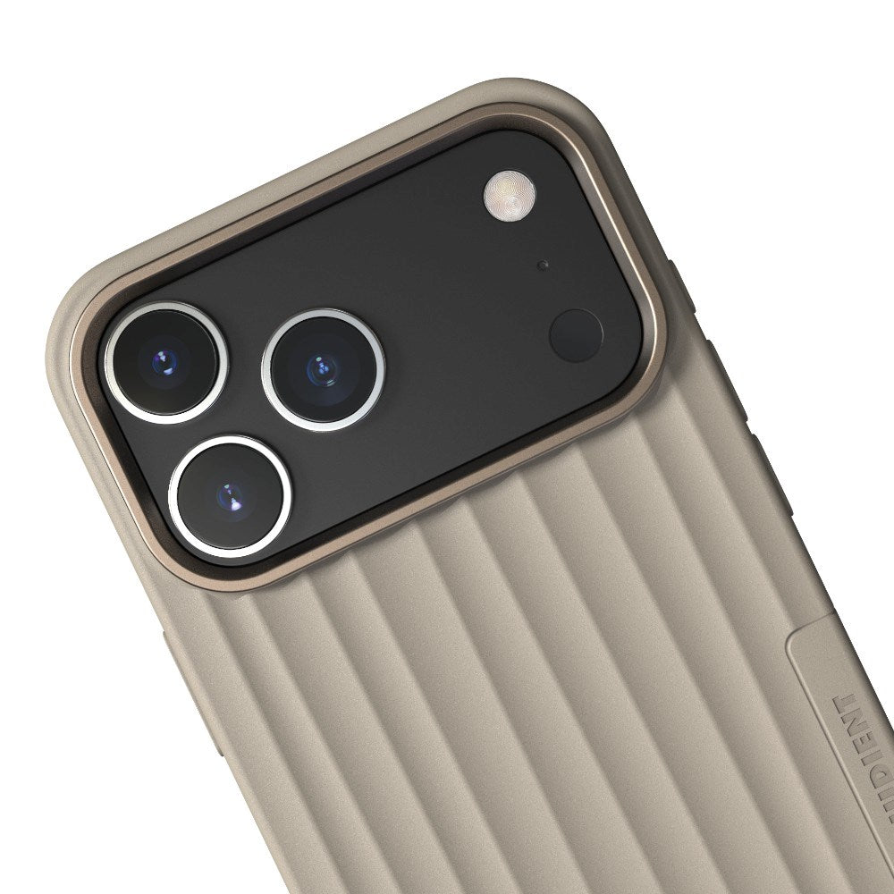 iPhone 18 Pro Max / 17 Pro Max Nudient Bold Case Deksel - MagSafe Kompatibel - Linen Beige