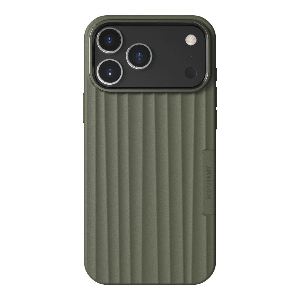 iPhone 18 Pro Max / 17 Pro Max Nudient Bold Case Deksel - MagSafe Kompatibel - Olive Green