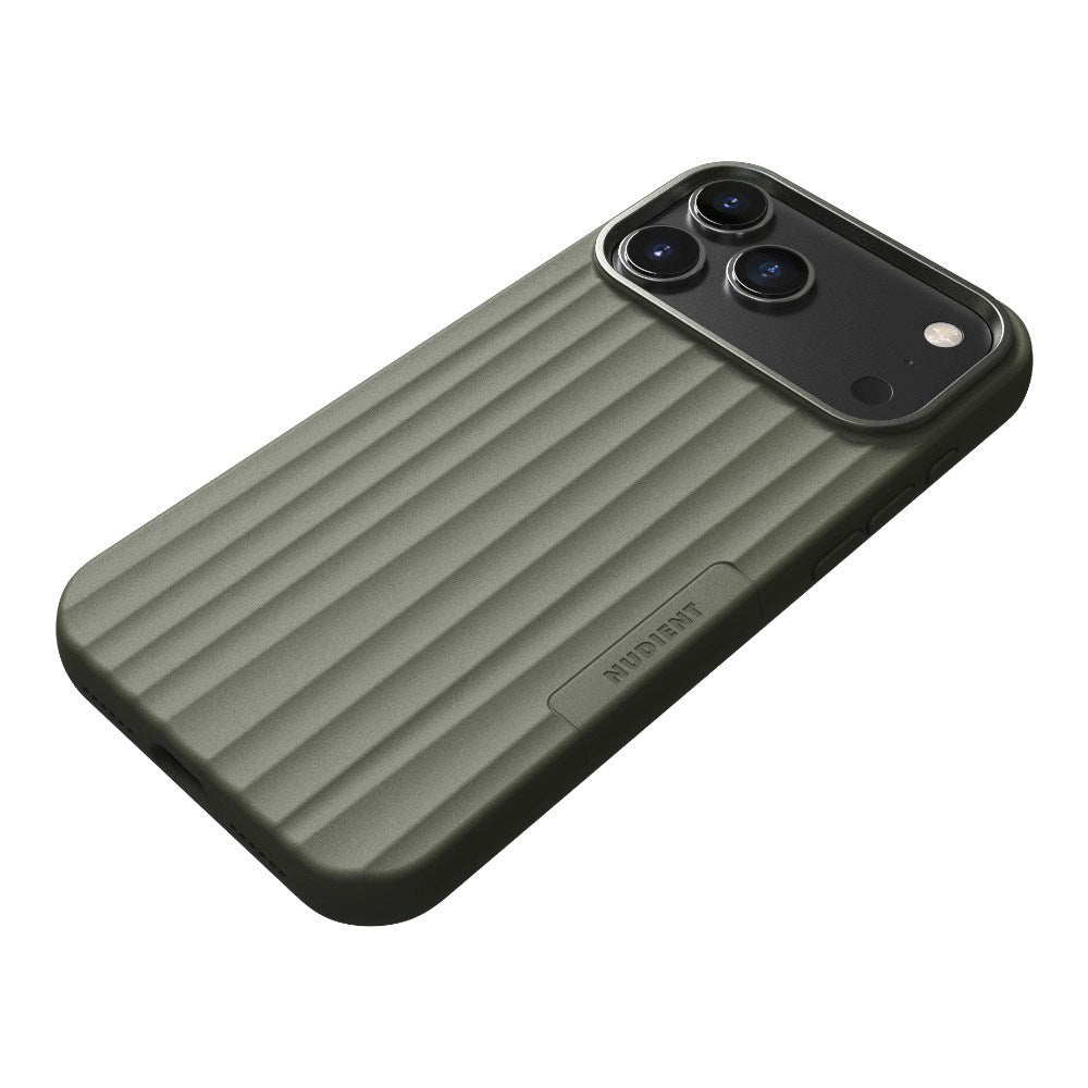 iPhone 18 Pro Max / 17 Pro Max Nudient Bold Case Deksel - MagSafe Kompatibel - Olive Green