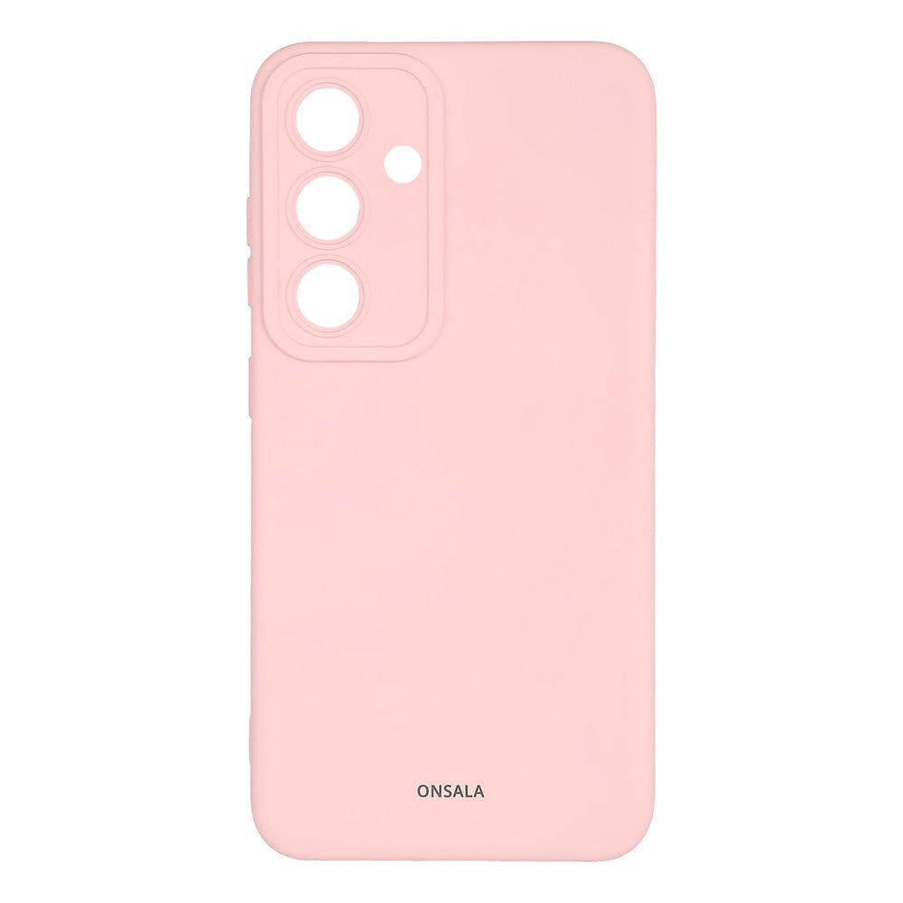 Samsung Galaxy S24 Onsala Silikon Deksel - Chalk Pink
