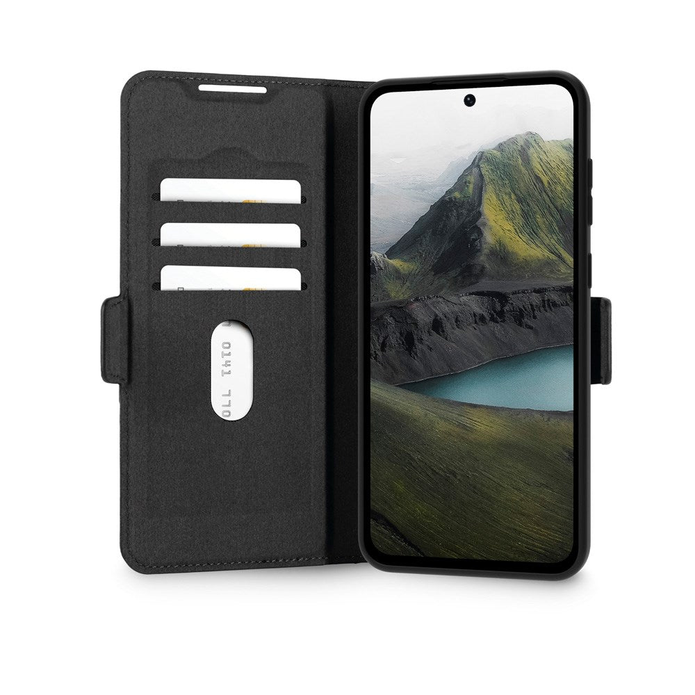 Samsung Galaxy A36 (5G) dbramante1928 Oslo Pro Slim Resirkulert Plast Deksel med Lommebok - Svart