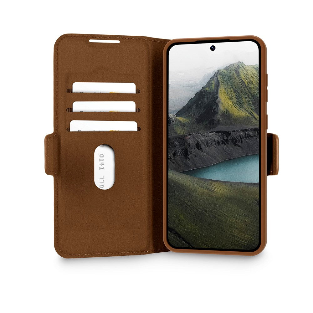 Samsung Galaxy A56 (5G) dbramante1928 Oslo Pro Slim Resirkulert Plast Deksel med Lommebok - Brun
