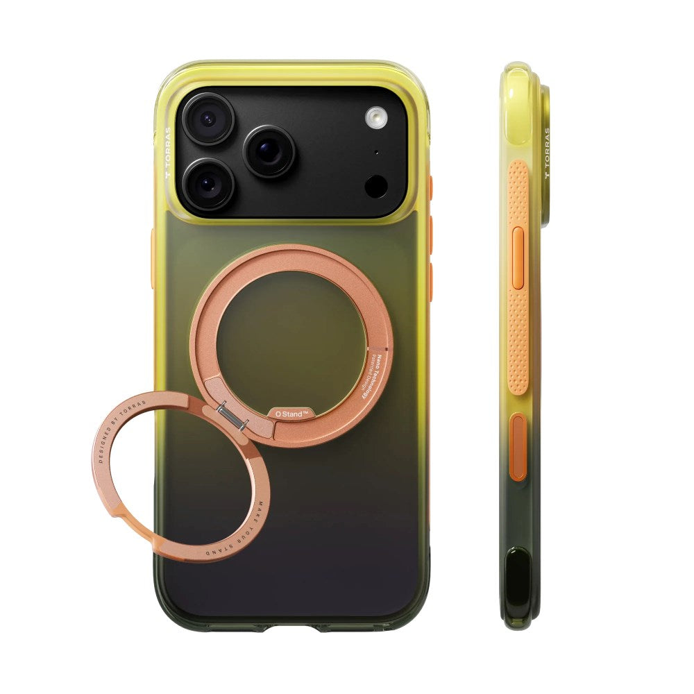iPhone 18 Pro / 17 Pro TORRAS O3 Air Gradient Deksel - MagSafe Kompatibel - Arizona Glow
